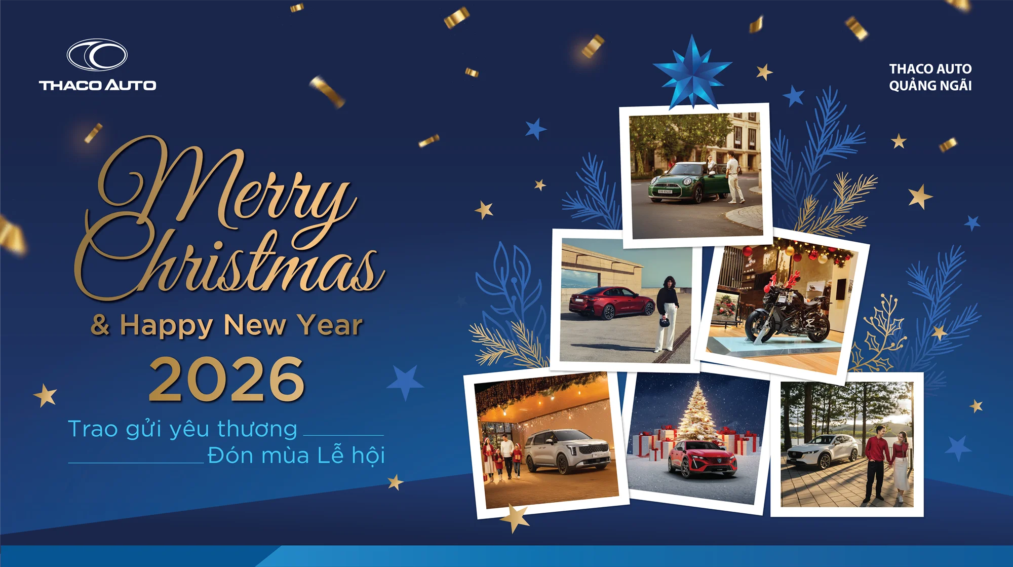GIÁNG SINH AN LÀNH, CHÚC MỪNG NĂM MỚI 2026!
